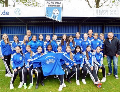 Taxi Winterhalder unterstützt U13 Mädchen