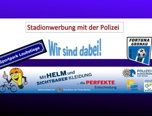 Fortuna unterstützt Polizei-Hinweisaktion